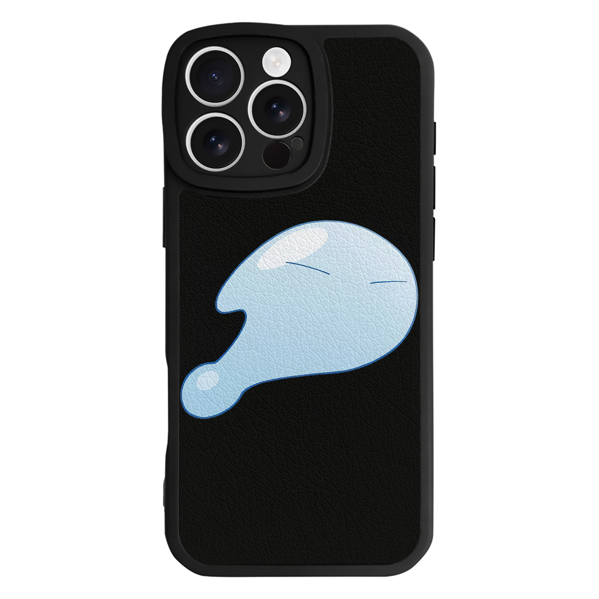 （画像用） 転スラ Regarding Reincarnated to Slime 【iPhone 16シリーズ対応】シリコンスマホケース（レザー調） 材質：シリコン